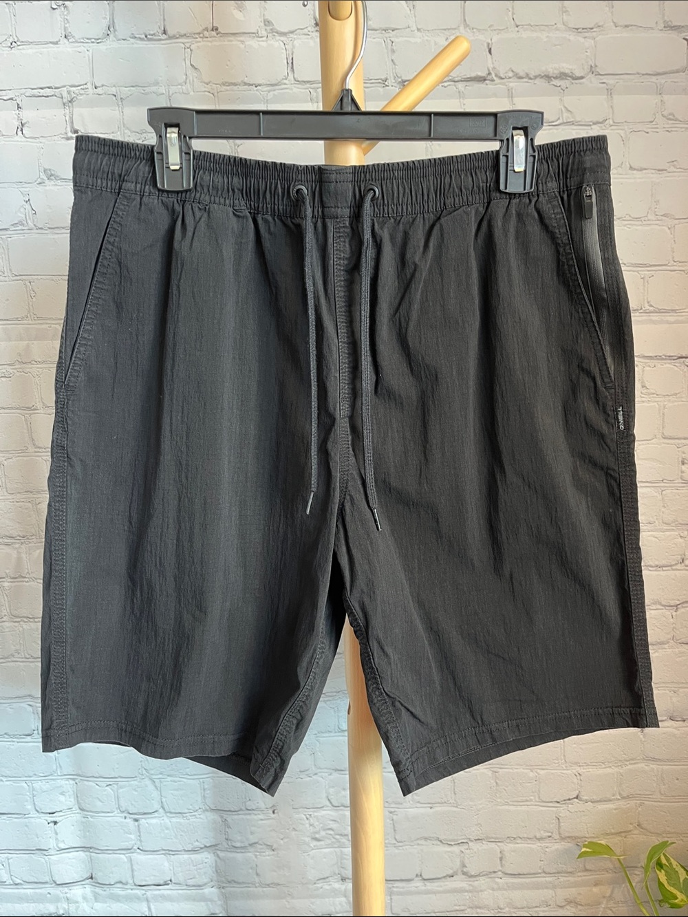 O'Neill Hybrid Men's Black Drawstring Casual Traveler Shorts